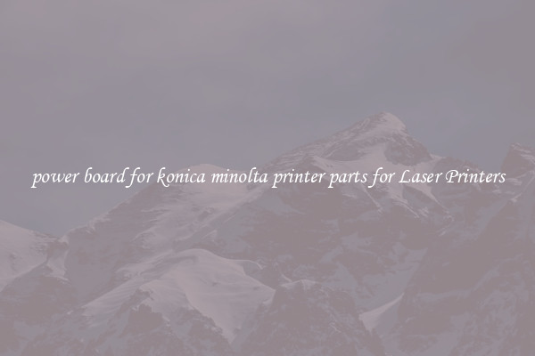 power board for konica minolta printer parts for Laser Printers
