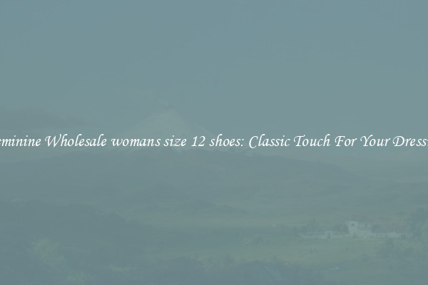 Feminine Wholesale womans size 12 shoes: Classic Touch For Your Dressing