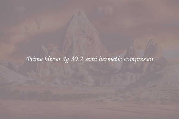 Prime bitzer 4g 30.2 semi hermetic compressor