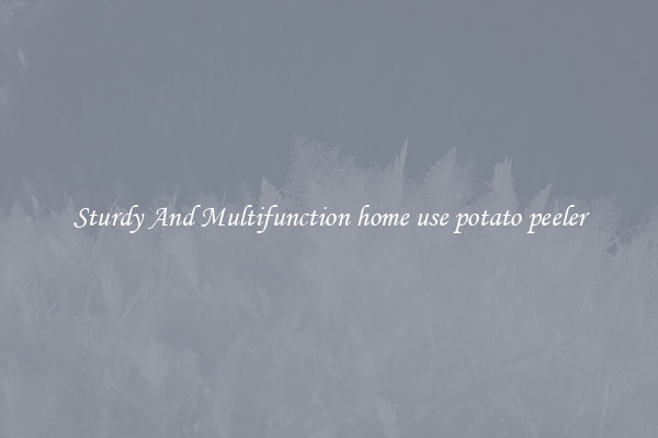 Sturdy And Multifunction home use potato peeler